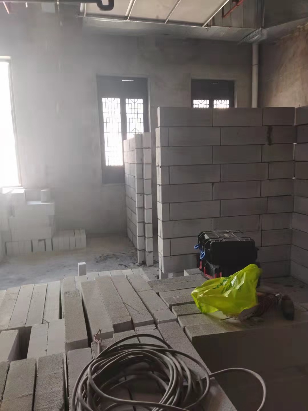 轻质砖隔墙实景参考 2